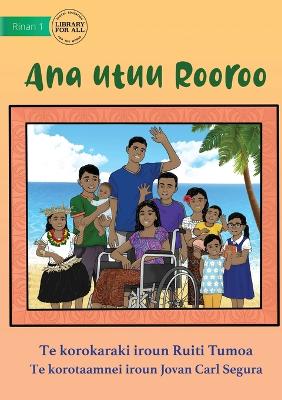 Book cover for Rooroo's Family - Ana utuu Rooroo (Te Kiribati)