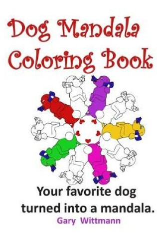 Cover of Dog Mandala Coloring Book