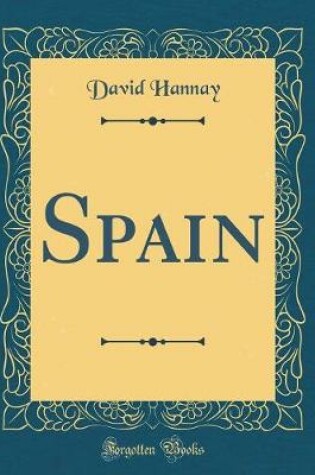 Cover of Spain (Classic Reprint)