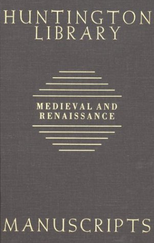 Cover of Guide to Medieval and Renaissance Manuscripts in the Huntington Library