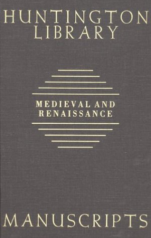 Book cover for Guide to Medieval and Renaissance Manuscripts in the Huntington Library