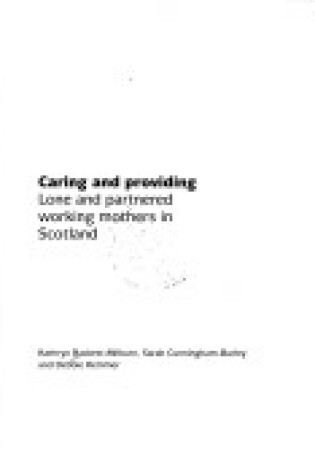 Cover of Caring and Providing