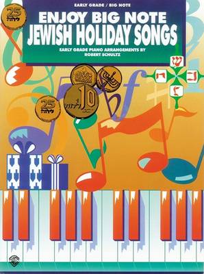 Cover of Enjoy Big Note Jewish Holiday Songs