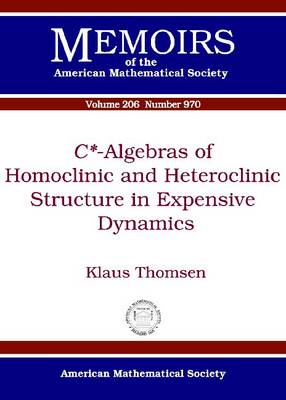 Book cover for C -algebras of Homoclinic and Heteroclinic Structure in Expensive Dynamics