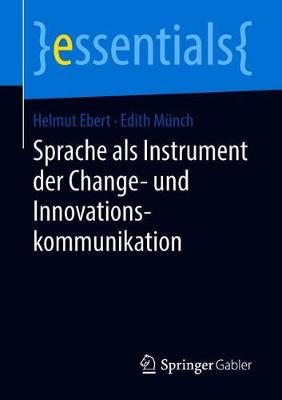 Cover of Sprache als Instrument der Change- und Innovationskommunikation