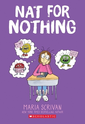 Book cover for Nat for Nothing: A Graphic Novel (Nat Enough #4)