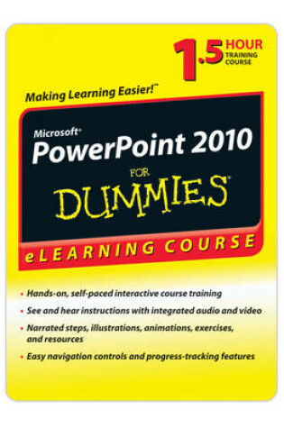 Cover of PowerPoint 2010 FD eLearning Course – Digital Only  (6 Month)