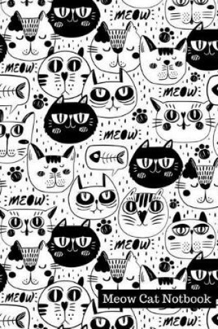 Cover of Meow Cat Notebook