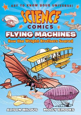 Book cover for Science Comics: Flying Machines