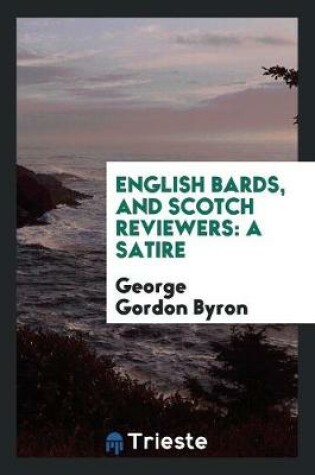 Cover of English Bards, and Scotch Reviewers