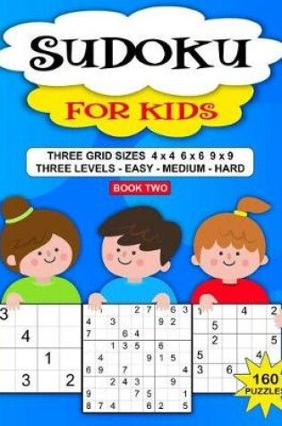 Cover of Sudoku Puzzle Book For Kids