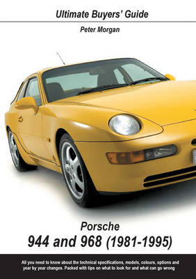 Book cover for Porsche 944 and 968