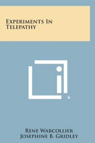 Cover of Experiments in Telepathy