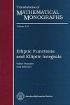 Book cover for Elliptic Functions and Elliptic Integrals