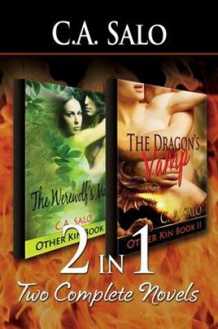 Cover of 2-in-1: The Werewolf's Mate & The Dragon's Vamp [Other Kin Series Book 1 & Book