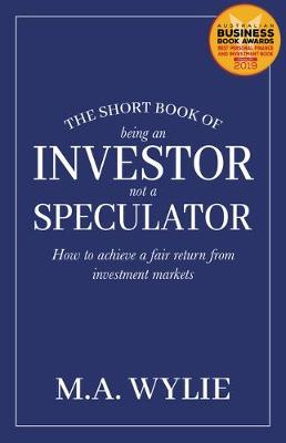 Book cover for The Short Book of Being an Investor Not a Speculator