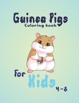 Book cover for Guinea pigs coloring book