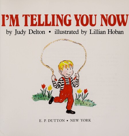 Book cover for I'm Telling You Now