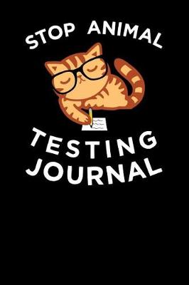 Book cover for Stop Animal Testing Journal