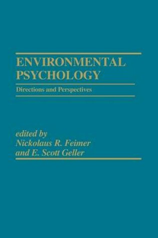 Cover of Environmental Psychology