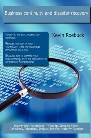 Cover of Business Continuity and Disaster Recovery