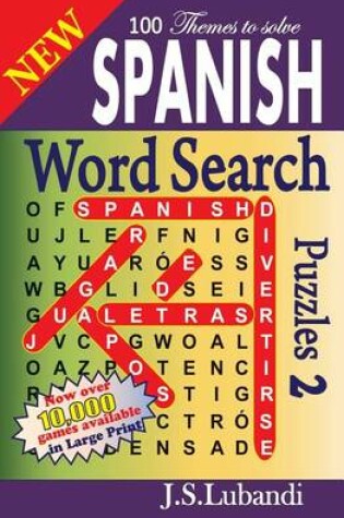 Cover of New Spanish Word Search Puzzles 2