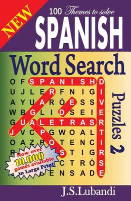 Book cover for New Spanish Word Search Puzzles 2