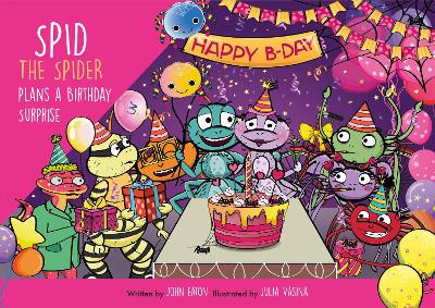 Book cover for Spid the Spider Plans a Birthday Surprise