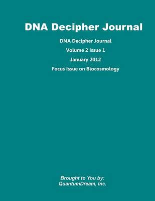 Cover of DNA Decipher Journal Volume 2 Issue 1