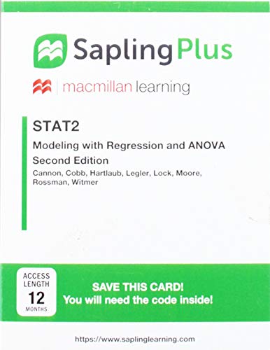 Book cover for Saplingplus for Stat2 (Multi Term Access)