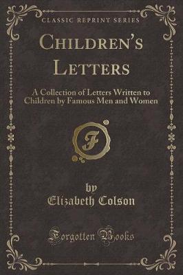 Book cover for Children's Letters