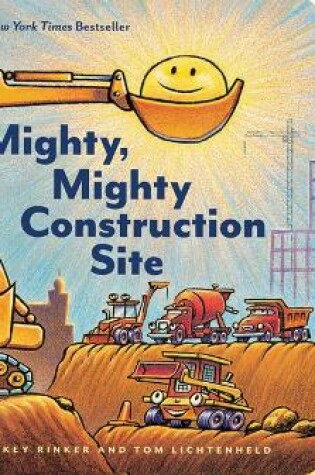 Cover of Mighty, Mighty Construction Site Sound Book (Books for 1 Year Olds, Interactive Sound Book, Construction Sound Book)