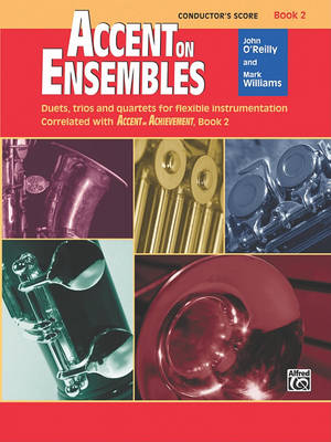 Book cover for Accent on Ensembles, Bk 2