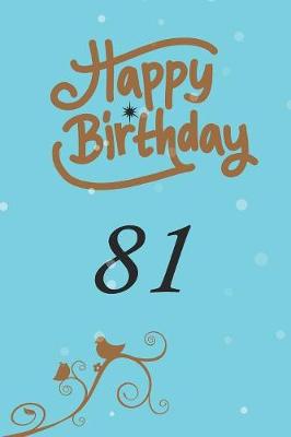 Book cover for Happy birthday 81