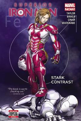 Book cover for Superior Iron Man Vol. 2: Stark Contrast Premiere Hc