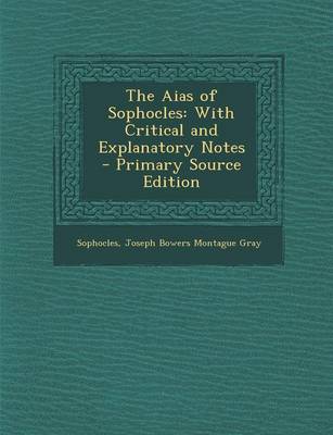 Book cover for Aias of Sophocles