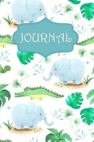 Cover of Elephant and Crocodile Prints Journal