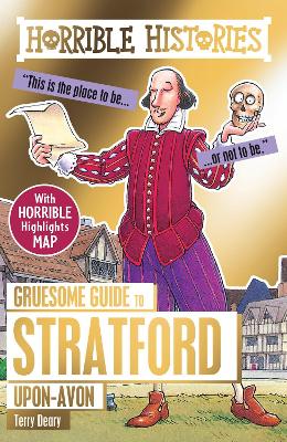 Book cover for Gruesome Guide to Stratford-upon-Avon