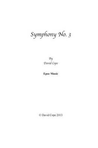 Cover of Symphony No. 3