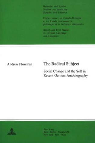 Cover of The Radical Subject