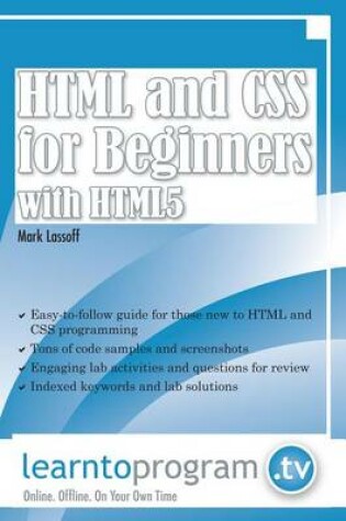 Cover of HTML and CSS for Beginners with Html5