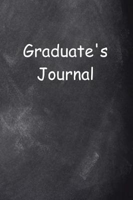 Cover of Graduate's Journal Graduation Chalkboard Design