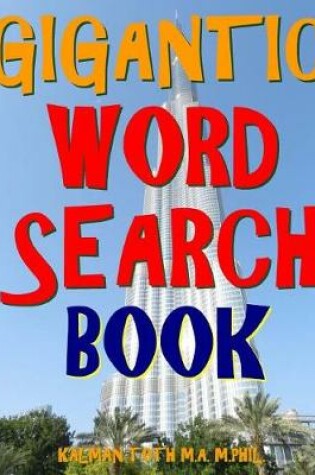 Cover of Gigantic Word Search Book