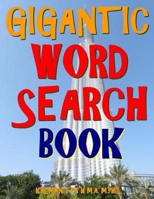 Book cover for Gigantic Word Search Book