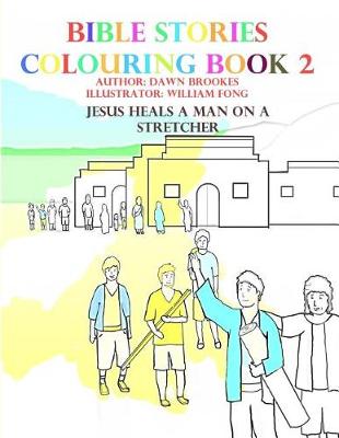 Book cover for Bible Stories Colouring Book 2