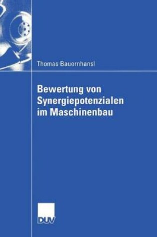 Cover of Bewertung von Synergiepotenzialen im Maschinenbau