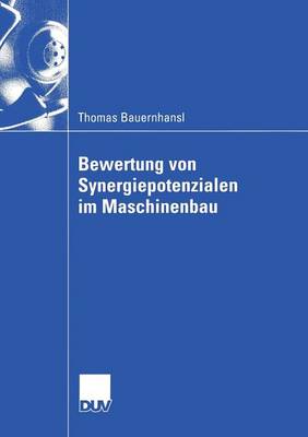 Cover of Bewertung von Synergiepotenzialen im Maschinenbau