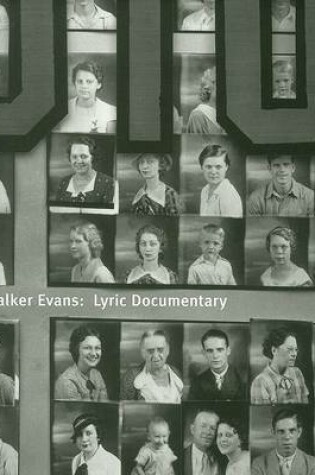 Cover of Walker Evans:Lyric Documentary