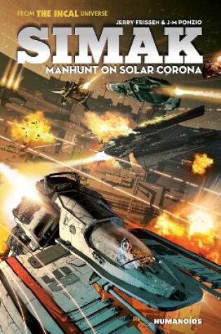 Cover of Simak: Manhunt on Solar Corona