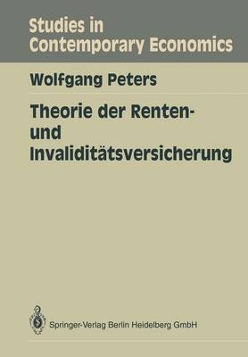 Book cover for Theorie der Renten- und Invaliditätsversicherung